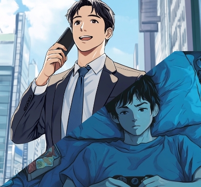スーツ男性